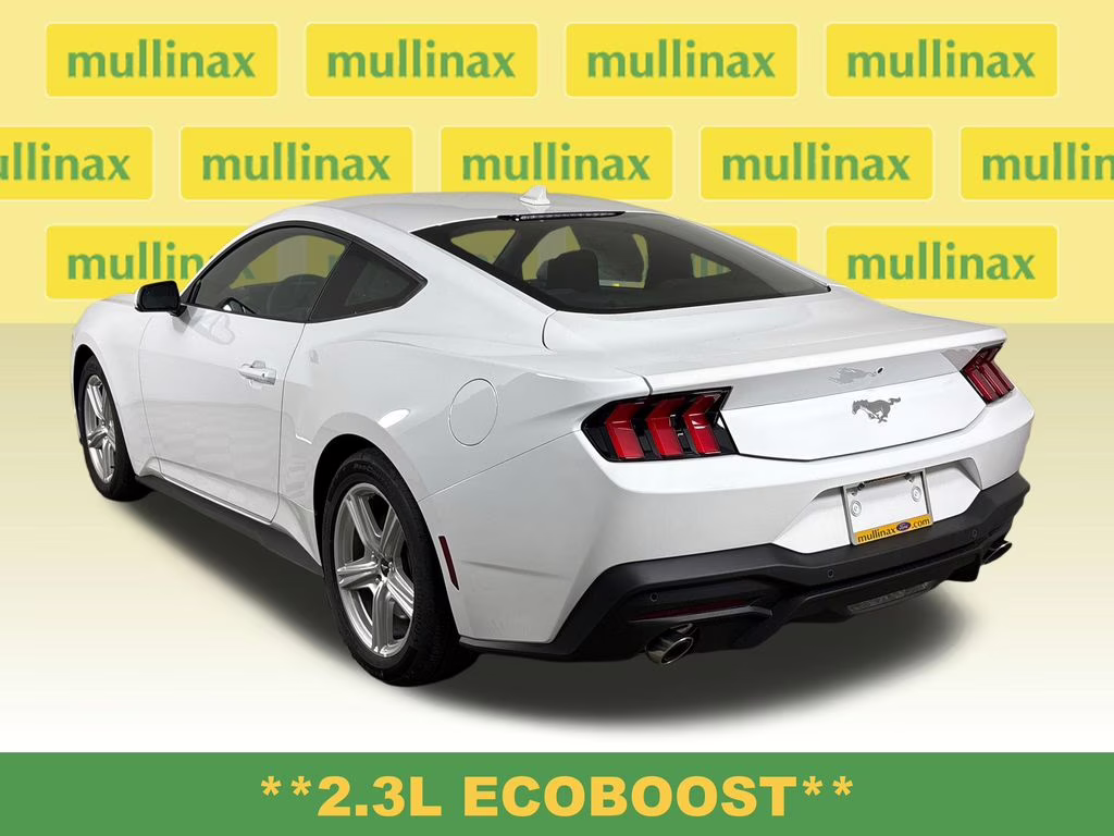 2026 Oxford White Ford Mustang EcoBoost RWD Coupe