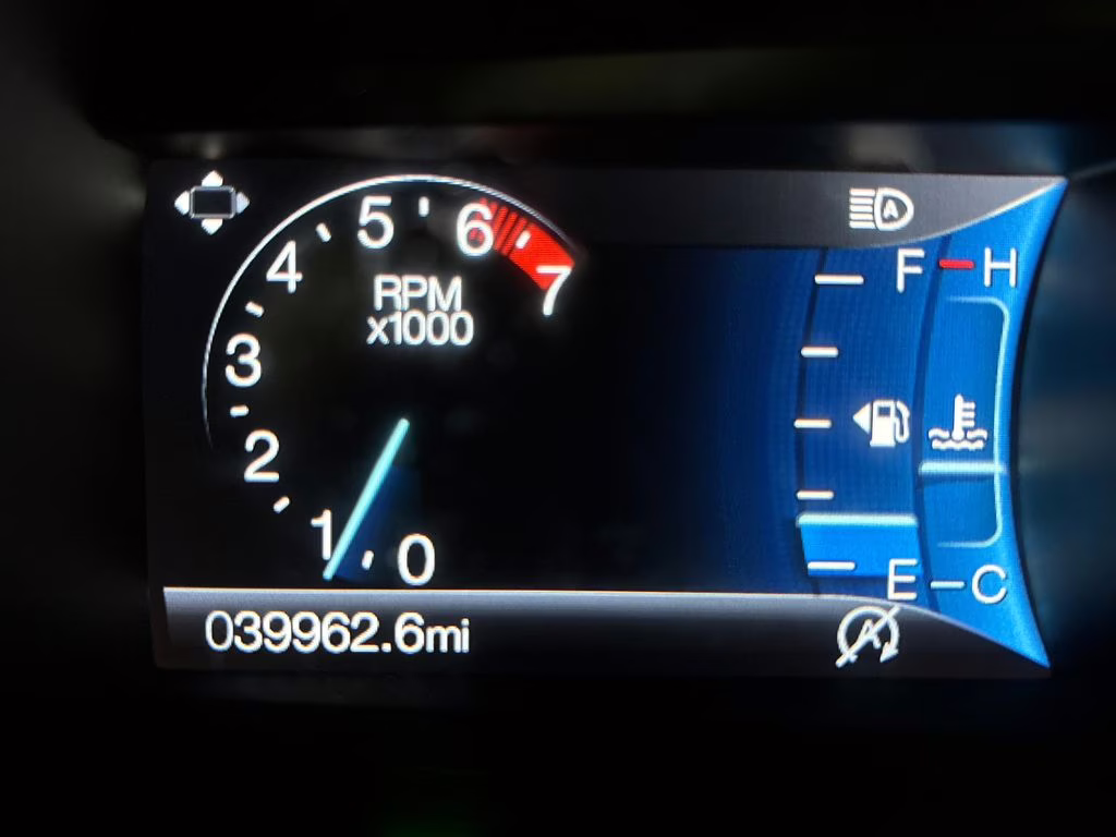 2022 Red Metallic Ford Edge ST Line AWD SUV