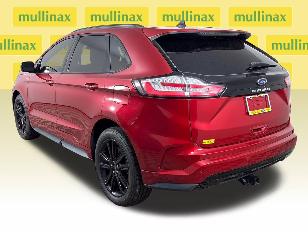 2022 Red Metallic Ford Edge ST Line AWD SUV