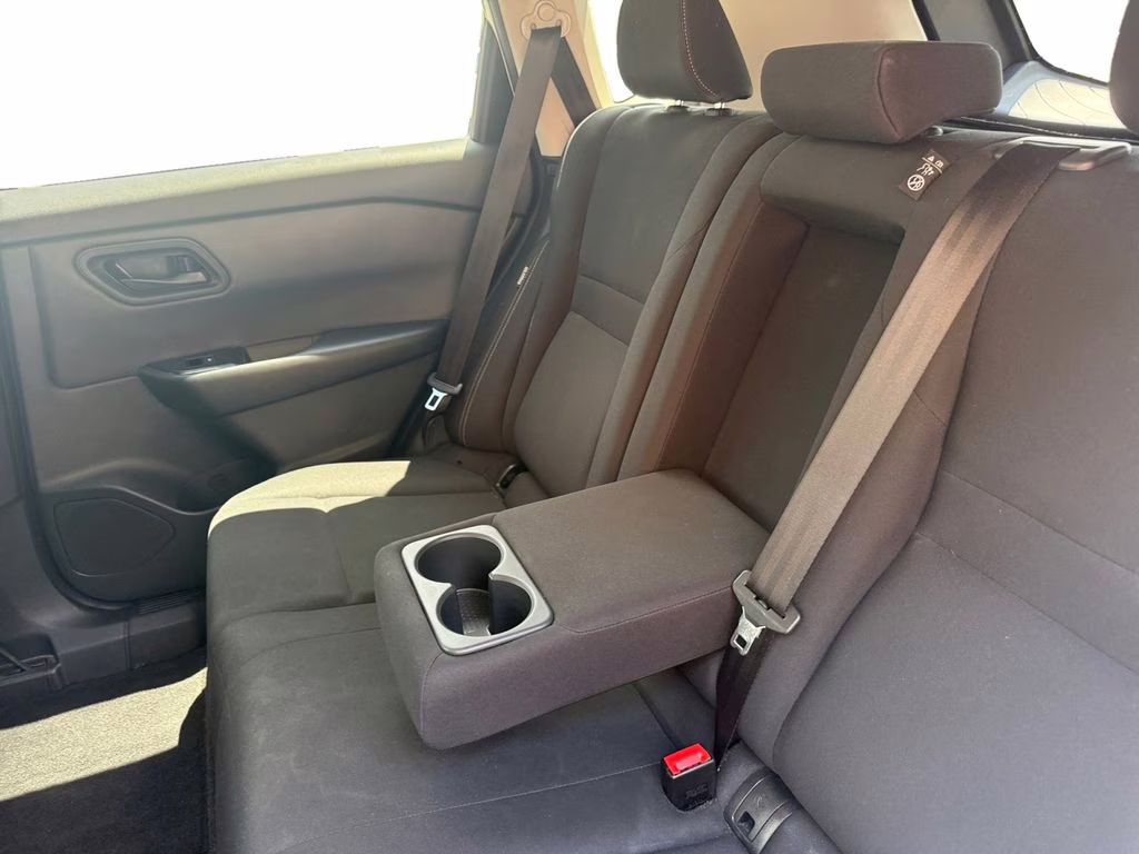2024 Glacier White Nissan Rogue S FWD SUV