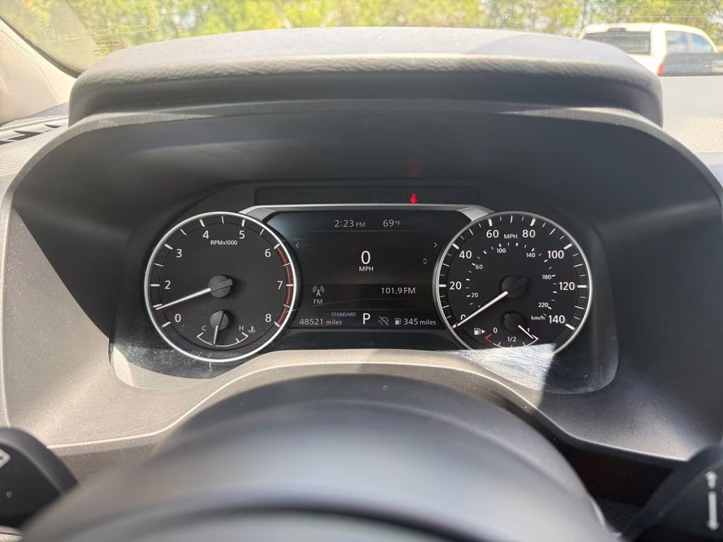 2024 Glacier White Nissan Rogue S FWD SUV