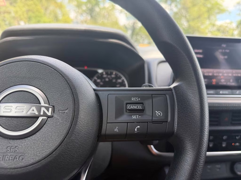 2024 Glacier White Nissan Rogue S FWD SUV