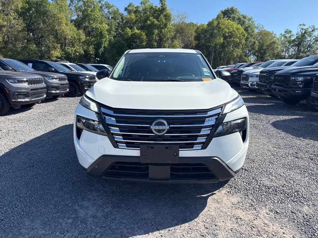 2024 White Nissan Rogue S FWD SUV