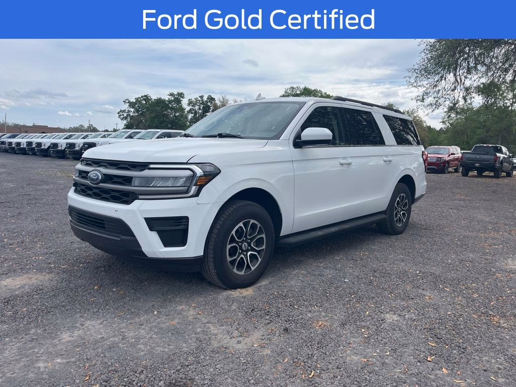 2024 White Ford Expedition Max XLT RWD SUV