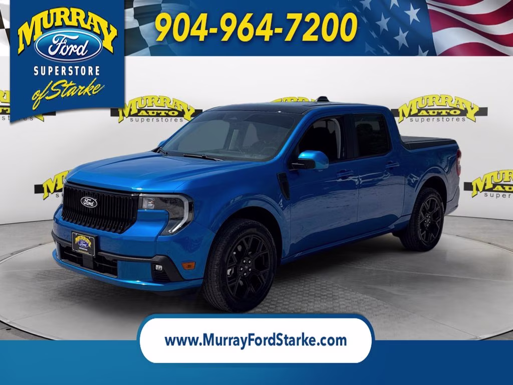 2025 Blue Ford Maverick Lobo High AWD Truck