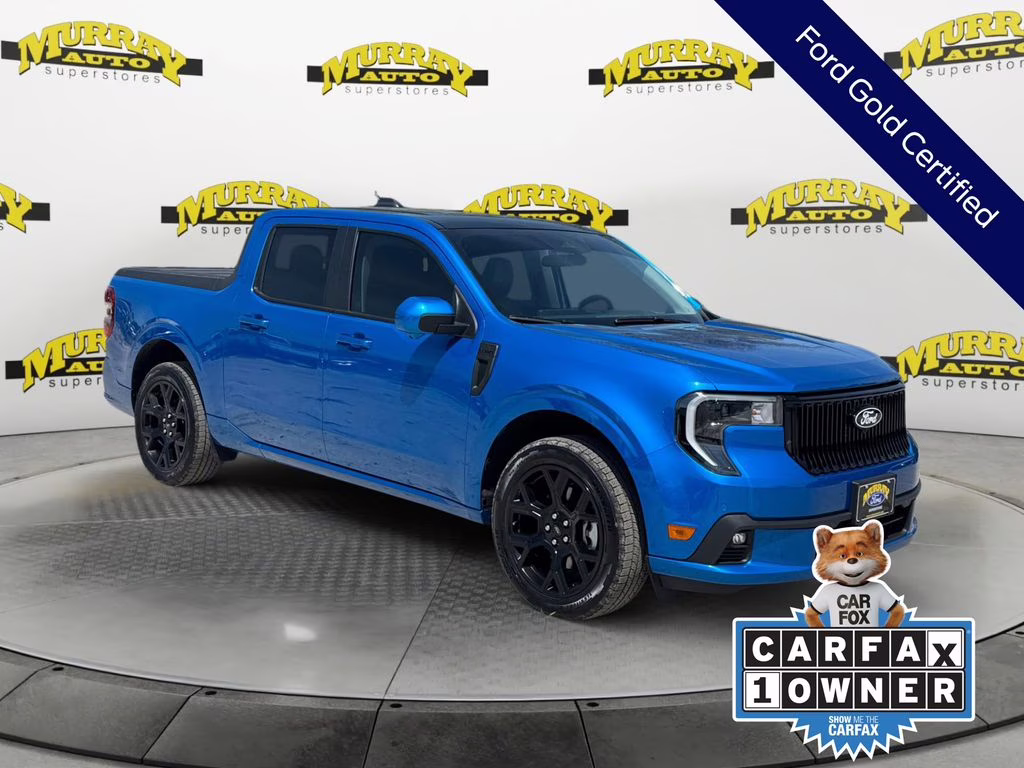 2025 Blue Ford Maverick Lobo High AWD Truck
