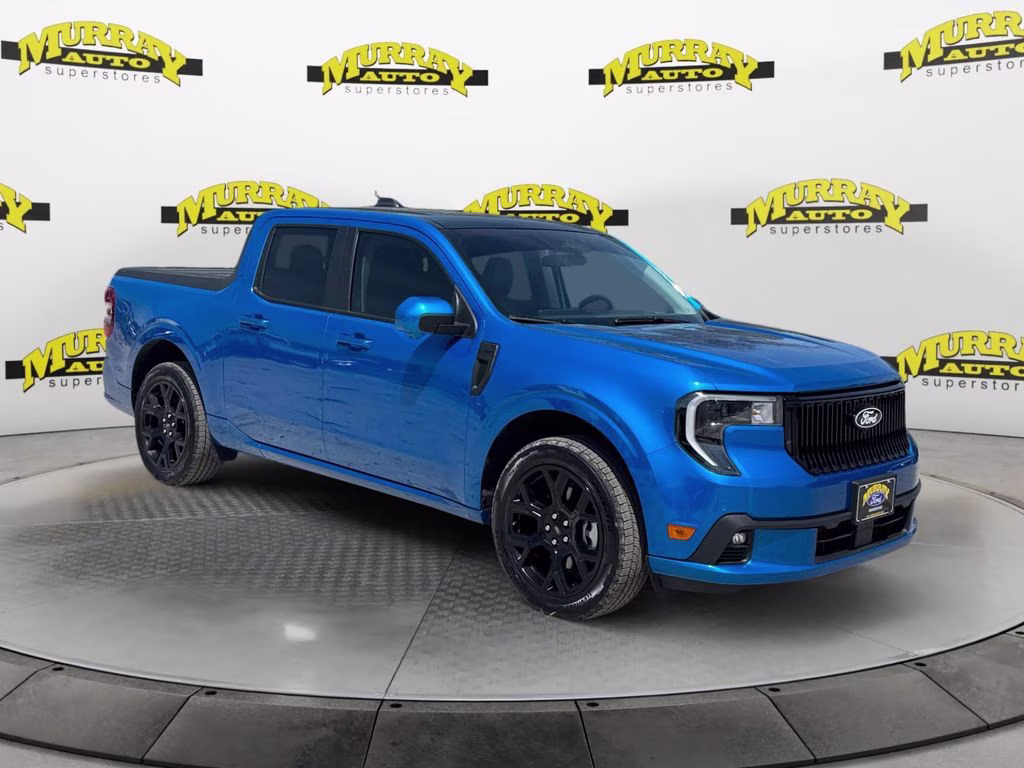 2025 Blue Ford Maverick Lobo High AWD Truck