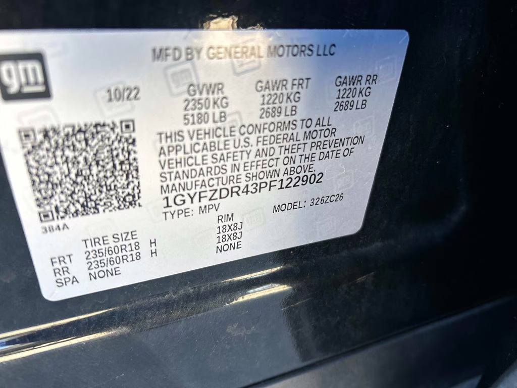 2023 Stellar Black Metallic Cadillac XT4 Premium Luxury AWD SUV