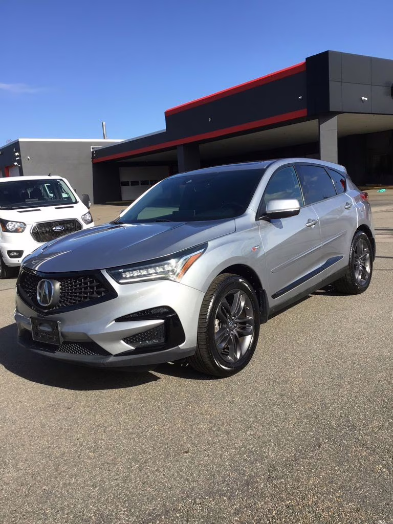 2019 Silver Acura RDX A-Spec Package AWD SUV