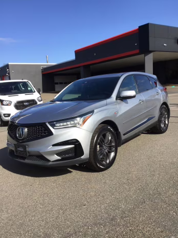 2019 Silver Acura RDX A-Spec Package AWD SUV