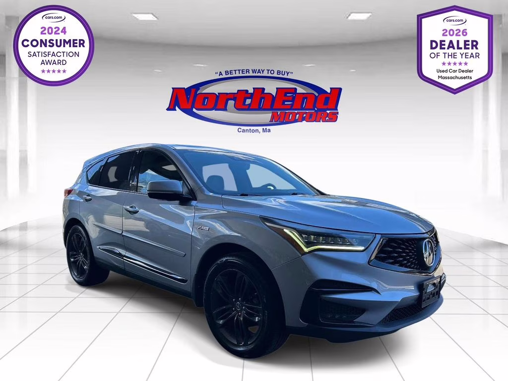 2019 Silver Acura RDX A-Spec Package AWD SUV