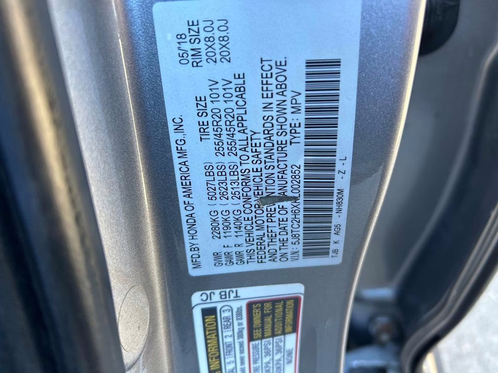 2019 Silver Acura RDX A-Spec Package AWD SUV