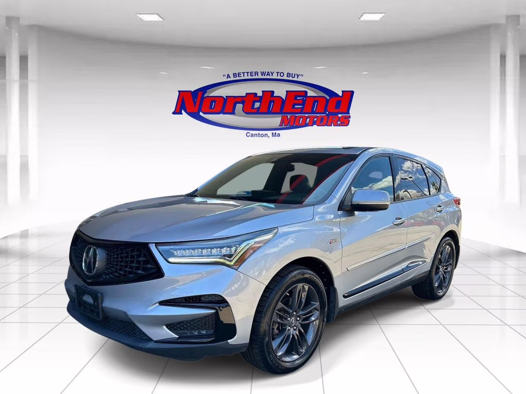 2019 Silver Acura RDX A-Spec Package AWD SUV