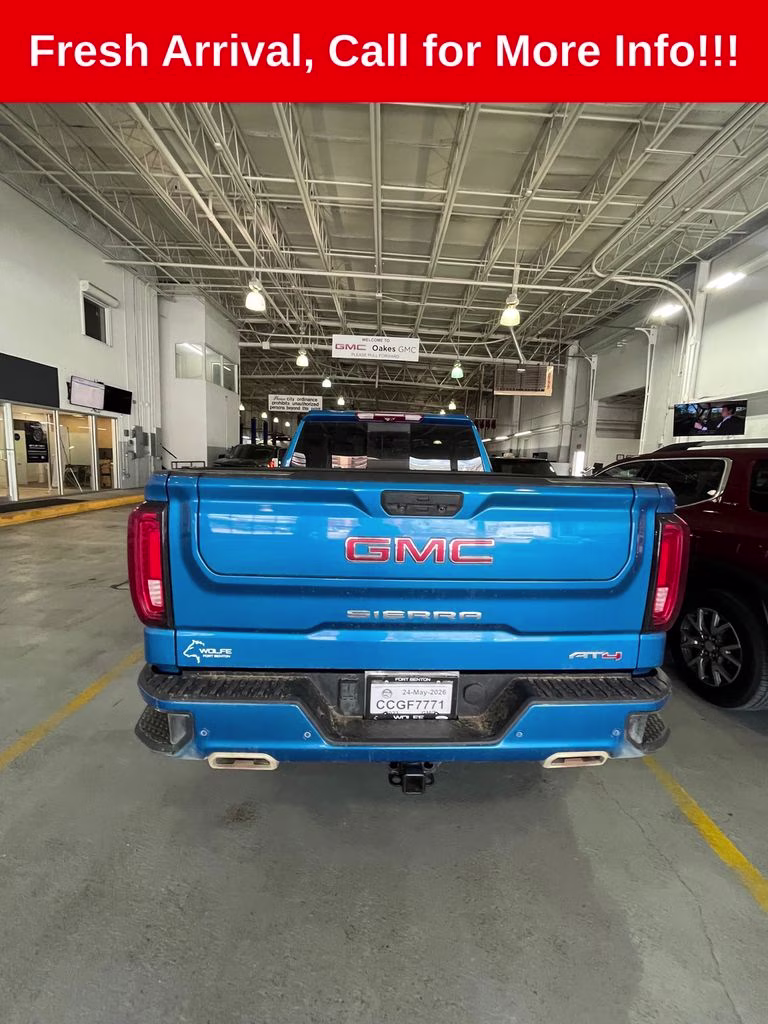 2023 Dynamic Blue Metallic GMC Sierra 1500 AT4 4X4 Truck