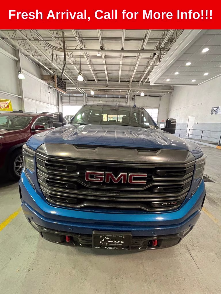 2023 Dynamic Blue Metallic GMC Sierra 1500 AT4 4X4 Truck