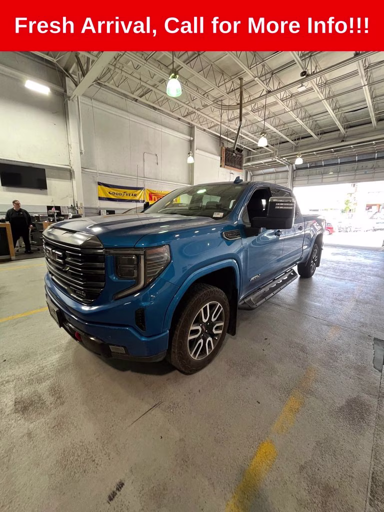 2023 Dynamic Blue Metallic GMC Sierra 1500 AT4 4X4 Truck