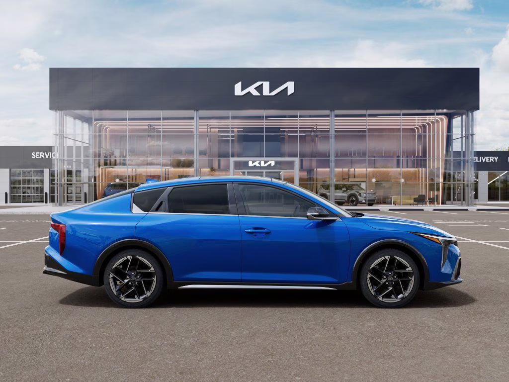 2026 Wave Blue Kia K4 GT-Line FWD Sedan