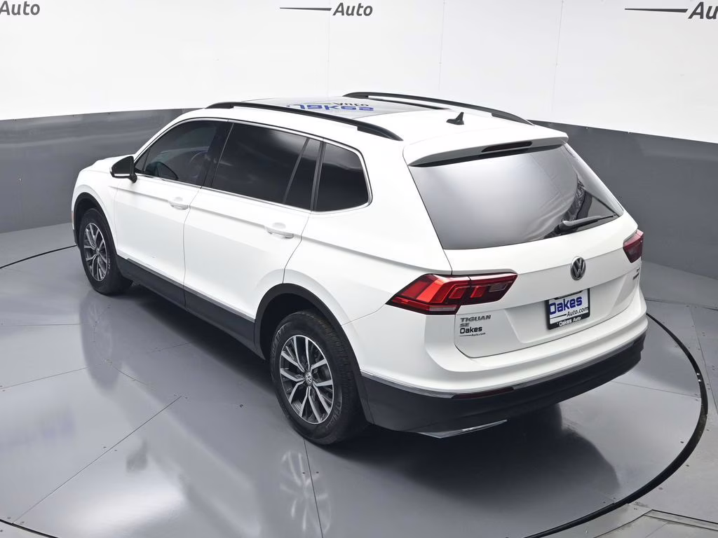 2018 Pure White Volkswagen Tiguan 2.0T SE AWD SUV