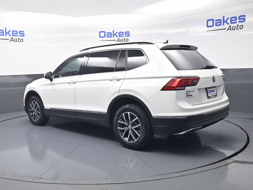 2018 Pure White Volkswagen Tiguan 2.0T SE AWD SUV