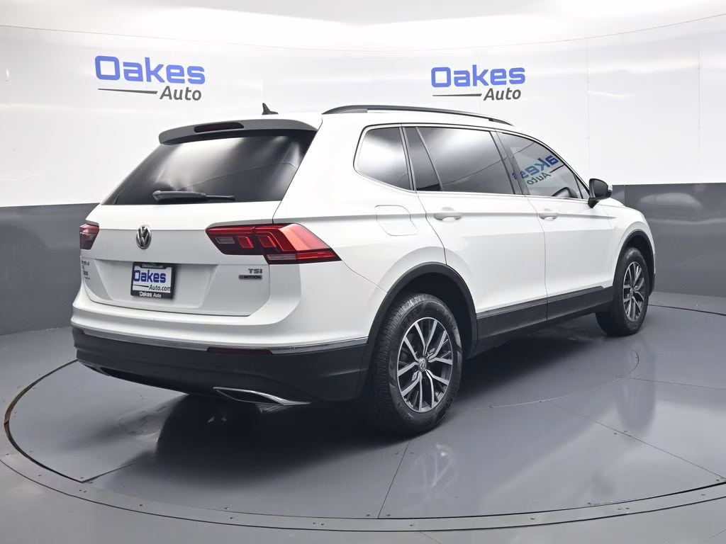 2018 Pure White Volkswagen Tiguan 2.0T SE AWD SUV
