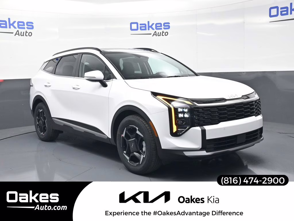 2026 Glacial White Pearl Kia Sportage EX FWD SUV