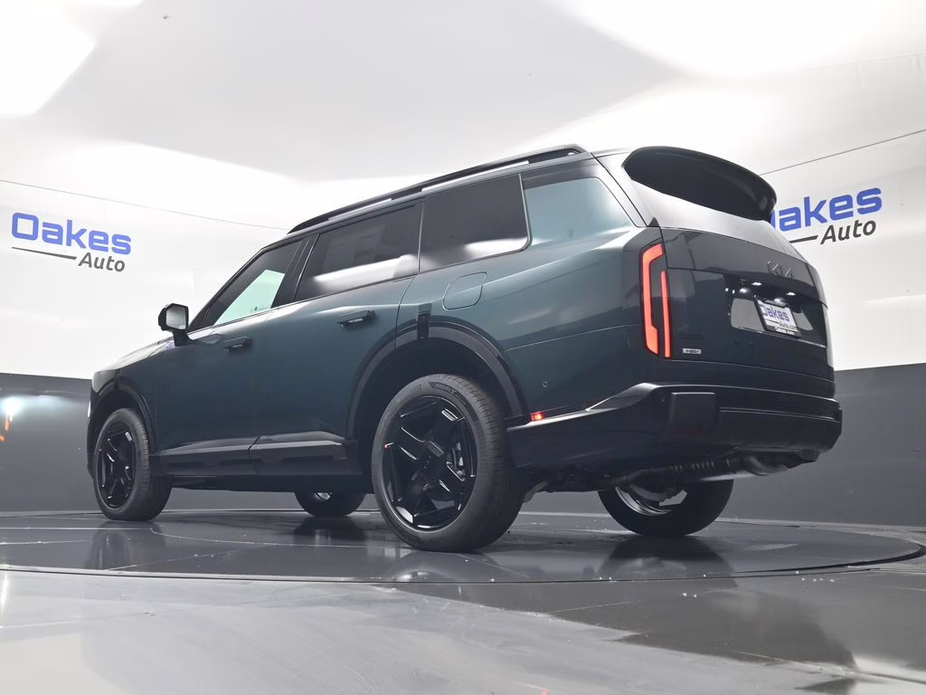 2027 Black Jade Green Kia Telluride Hybrid X-Line SX Prestige AWD SUV