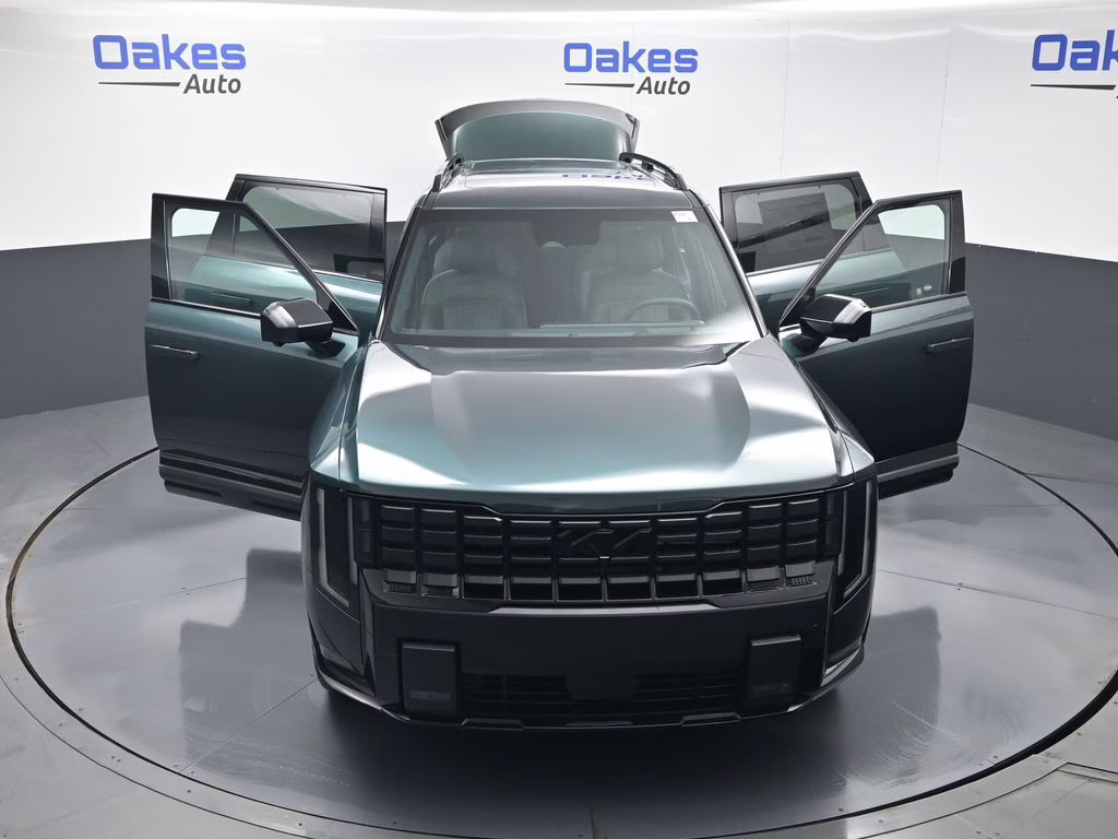 2027 Black Jade Green Kia Telluride Hybrid X-Line SX Prestige AWD SUV