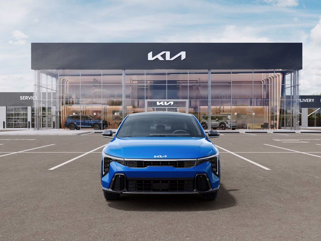 2026 Wave Blue Kia K4 GT-Line FWD Sedan