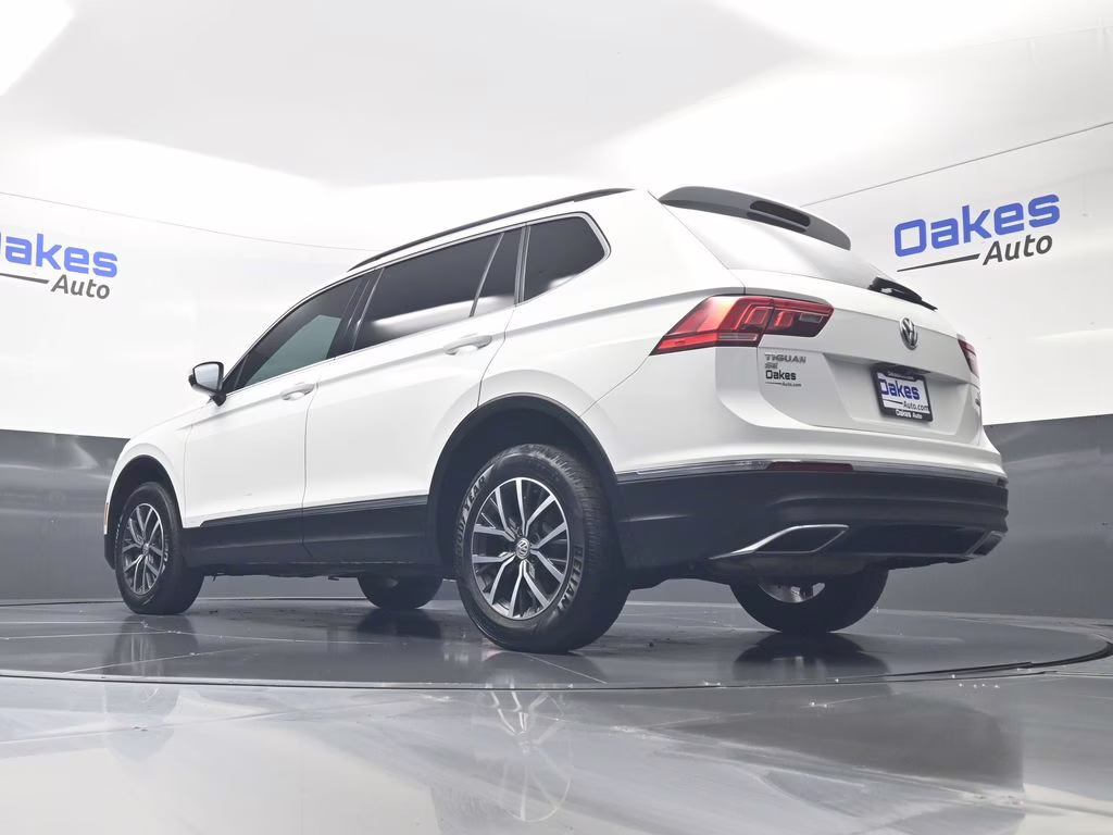 2018 Pure White Volkswagen Tiguan 2.0T SE AWD SUV