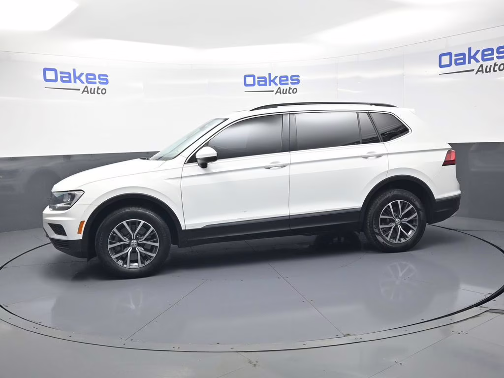 2018 Pure White Volkswagen Tiguan 2.0T SE AWD SUV