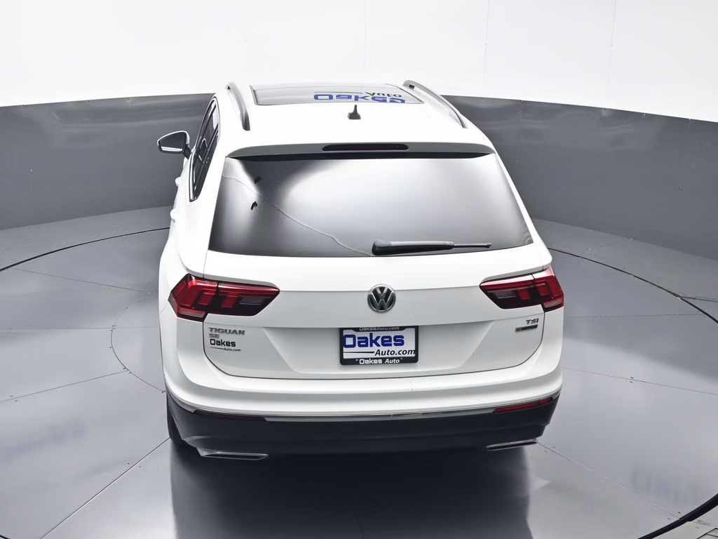 2018 Pure White Volkswagen Tiguan 2.0T SE AWD SUV