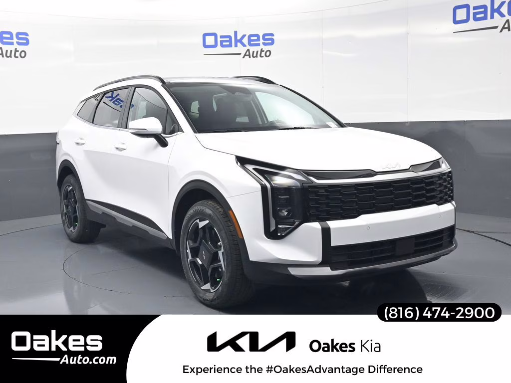 2026 Glacial White Pearl Kia Sportage EX AWD SUV