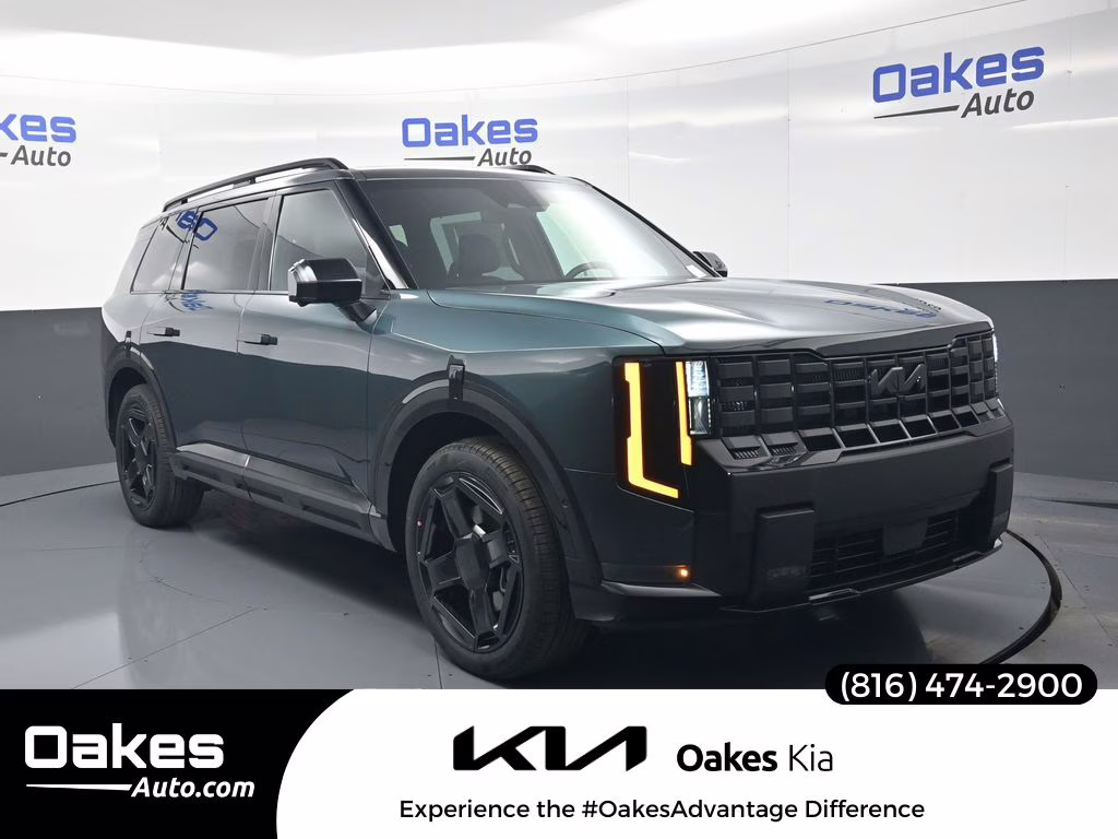 2027 Black Jade Green Kia Telluride X-Line SX-Prestige AWD SUV