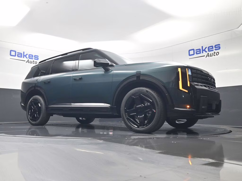 2027 Black Jade Green Kia Telluride Hybrid X-Line SX Prestige AWD SUV