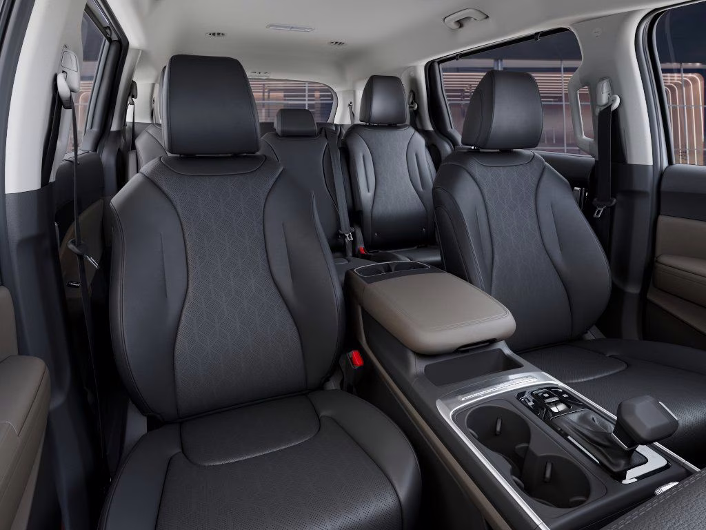 2026 Snow White Pearl Kia Carnival EX FWD Van