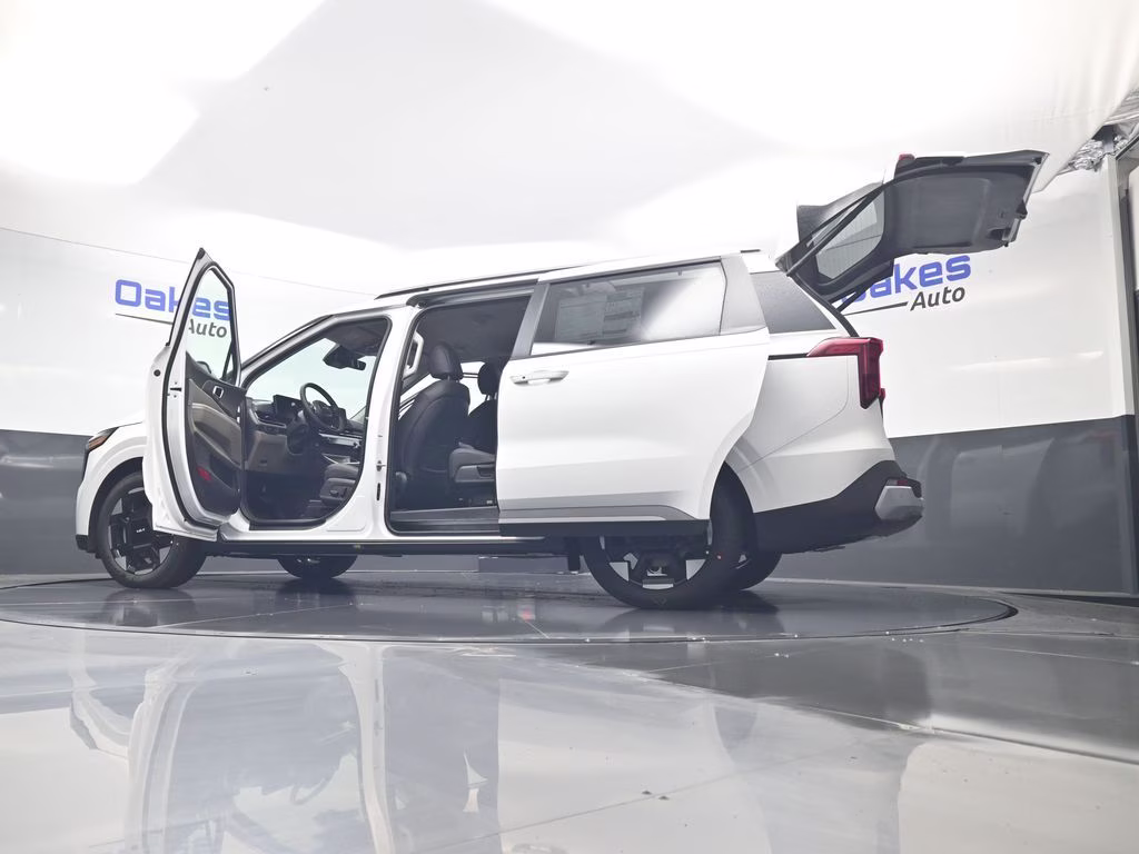 2026 Snow White Pearl Kia Carnival EX FWD Van