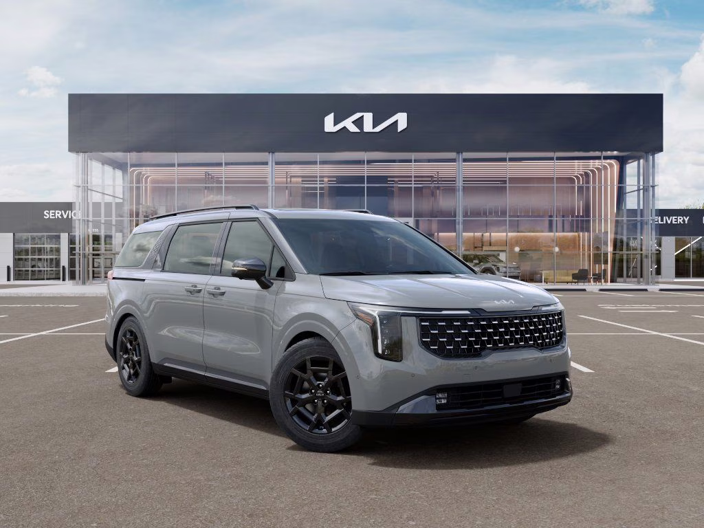 2026 Ceramic Silver Kia Carnival SX Prestige FWD Van