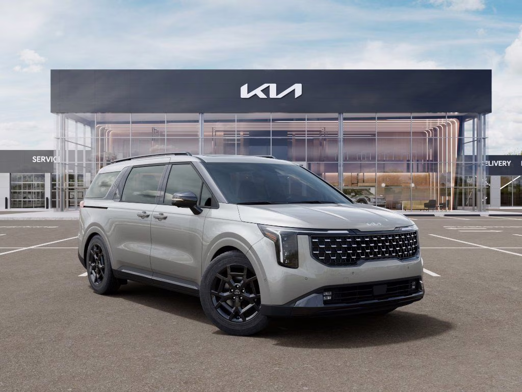 2026 Ivory Silver Kia Carnival SX Prestige FWD Van