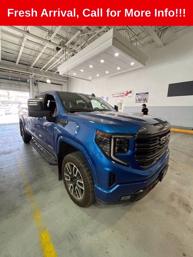 2023 Dynamic Blue Metallic GMC Sierra 1500 AT4 4X4 Truck