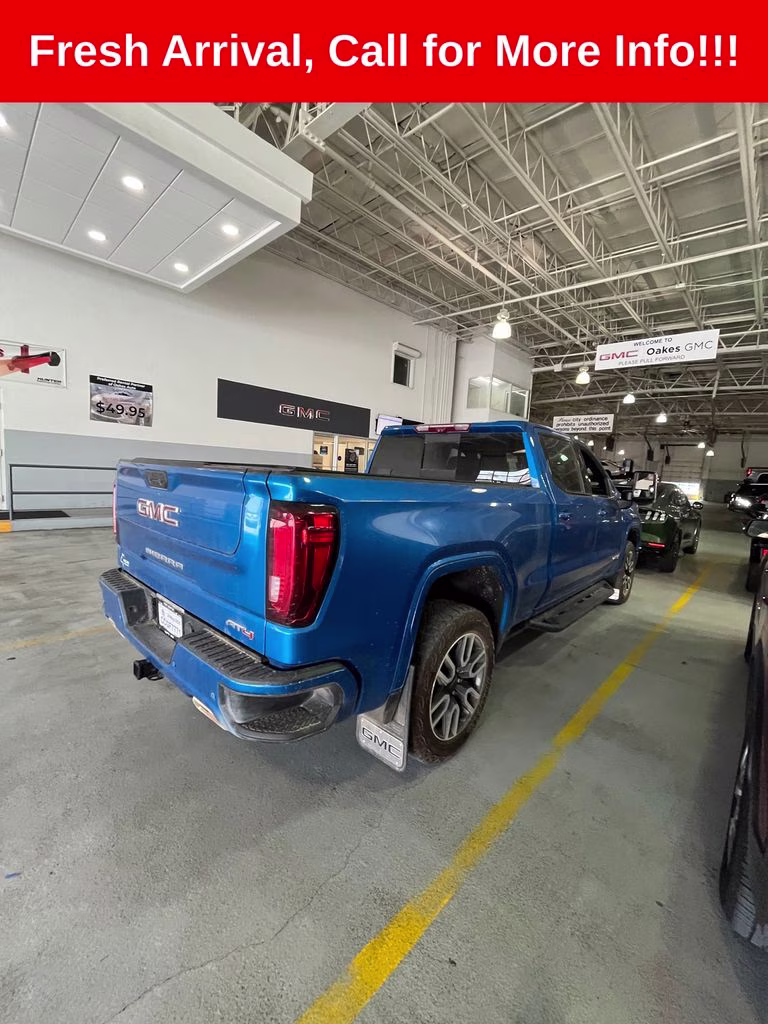 2023 Dynamic Blue Metallic GMC Sierra 1500 AT4 4X4 Truck