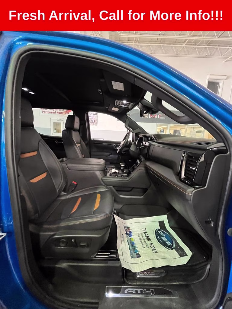 2023 Dynamic Blue Metallic GMC Sierra 1500 AT4 4X4 Truck