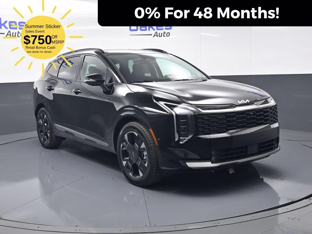 2026 Ebony Black Kia Sportage SX-Prestige FWD SUV