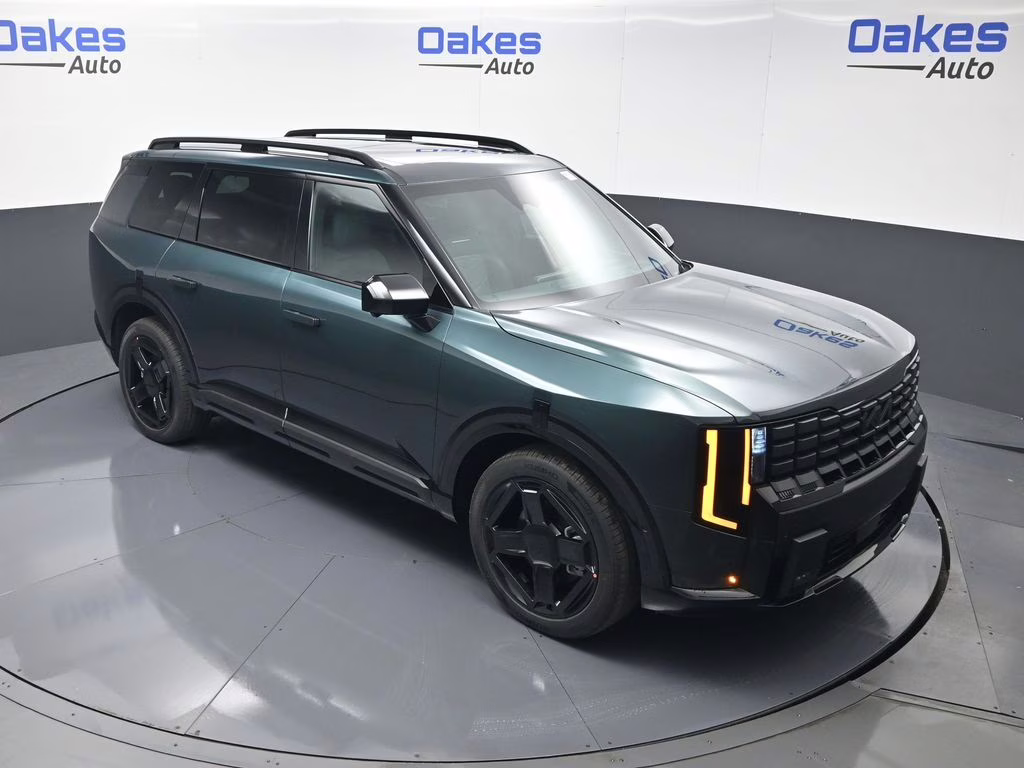 2027 Black Jade Green Kia Telluride Hybrid X-Line SX Prestige AWD SUV