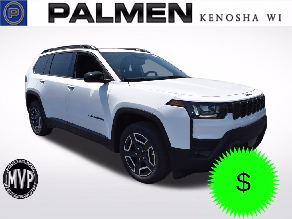 2026 Bright White Clearcoat Jeep Cherokee Limited 4X4 SUV