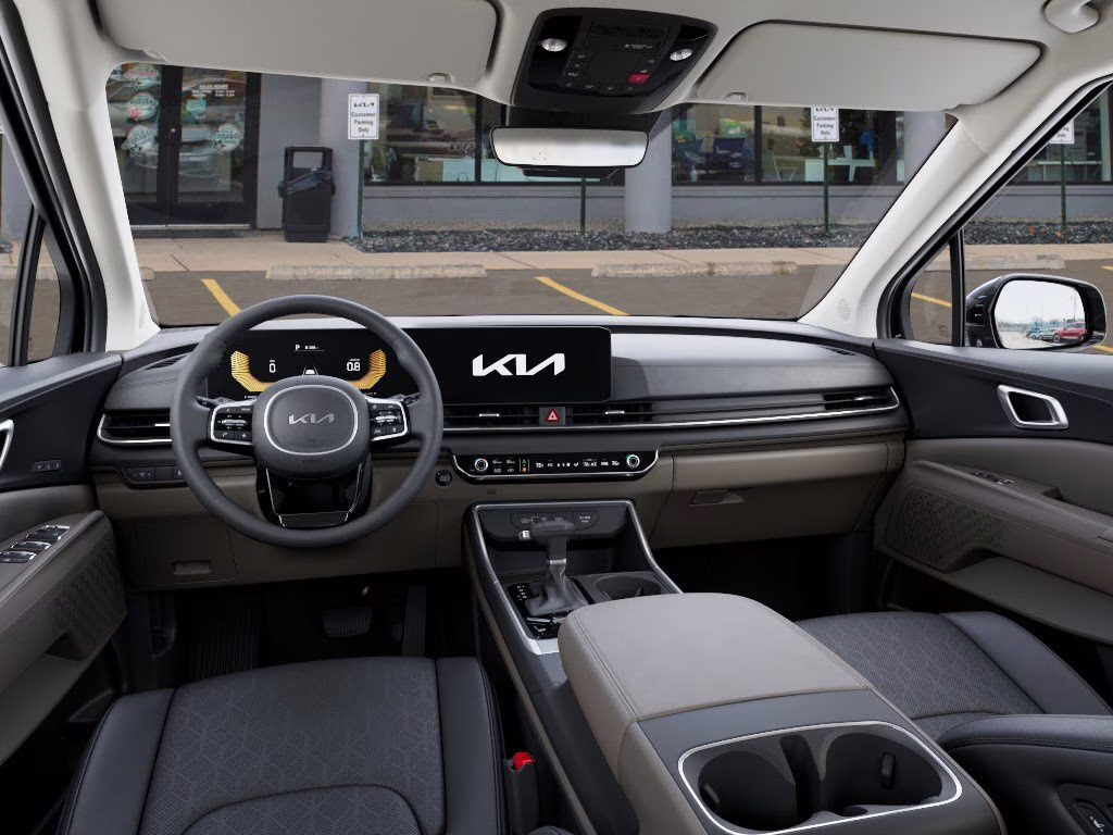 2026 Aurora Black Pearl Kia Carnival EX FWD Van