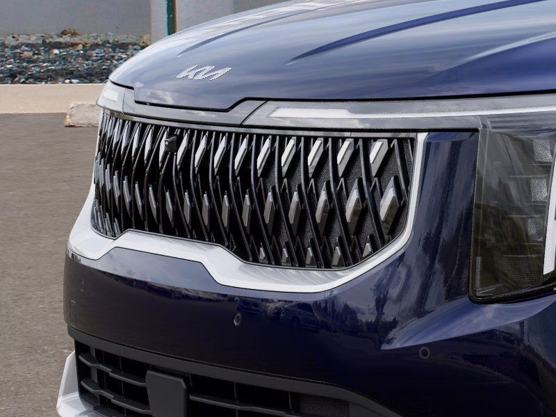 2026 Deep Chroma Blue Kia Carnival Hybrid EX FWD Van