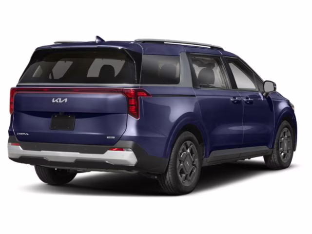 2026 Blue Kia Carnival Hybrid EX FWD Van