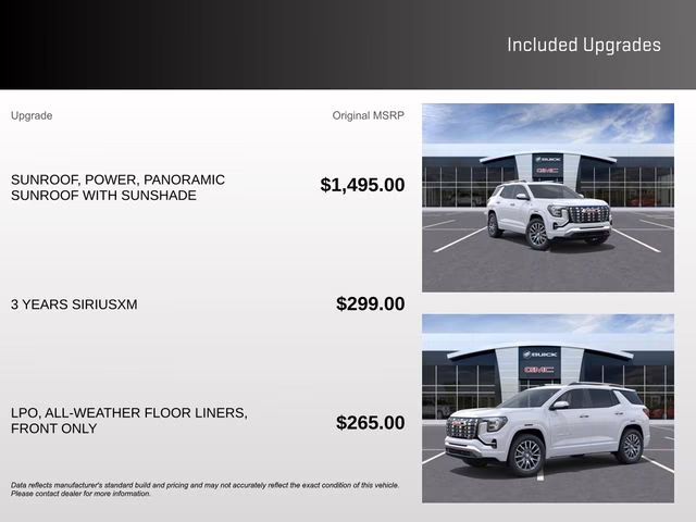 2026 Summit White GMC Terrain Denali AWD SUV