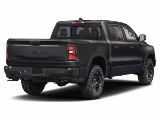 2026 Diamond Black Crystal Pearlcoat Ram 1500 Rebel 4X4 Truck