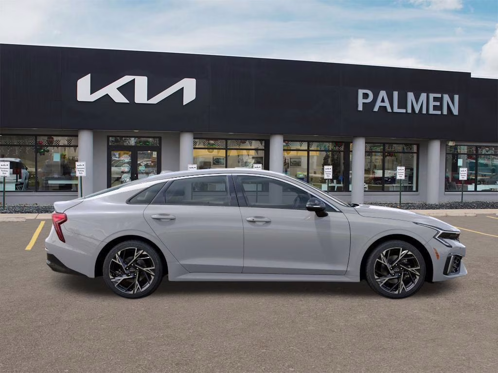 2026 Wolf Gray Kia K5 GT-Line AWD Sedan